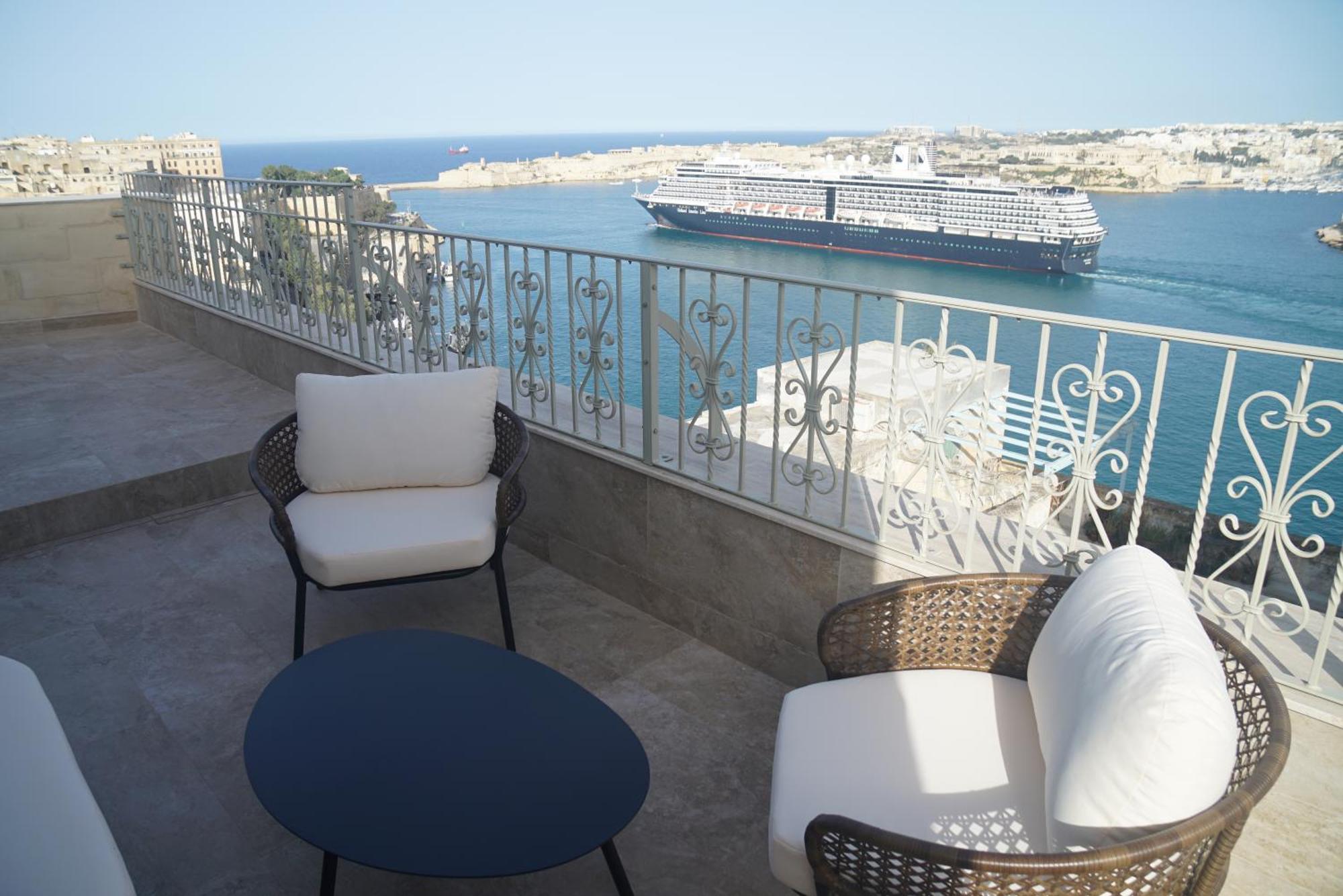 Battery House Hotel Valletta Exterior foto